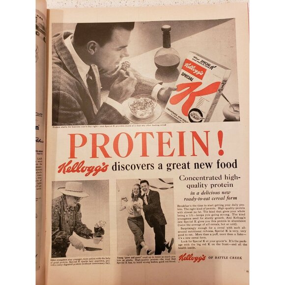 Vtg Magazine Advertising Life Boxing Cars Twisters Prehistoric Life Centerfold - Picture 4 of 12